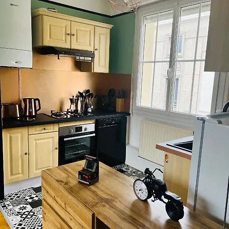 Appart 3 Etoiles, Le Bon Esprit, Coeur De Ville, 6 Pers Apartment Boulogne-sur-Mer